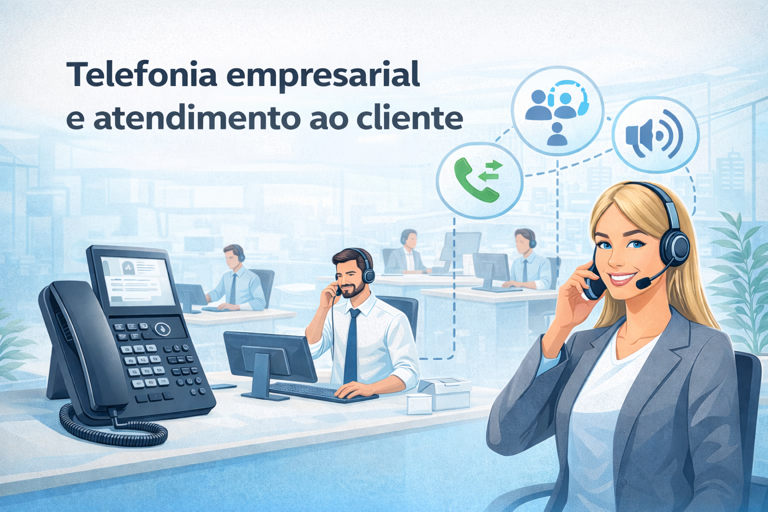 Imagem Telefonia empresarial: como o PABX virtual melhora o atendimento
